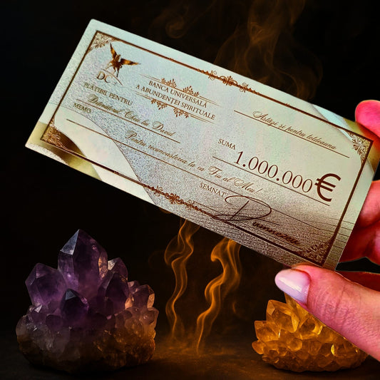 CEC DIVIN - 1.000.000 EURO emis de Banca Universala a Abundentei Spirituale
