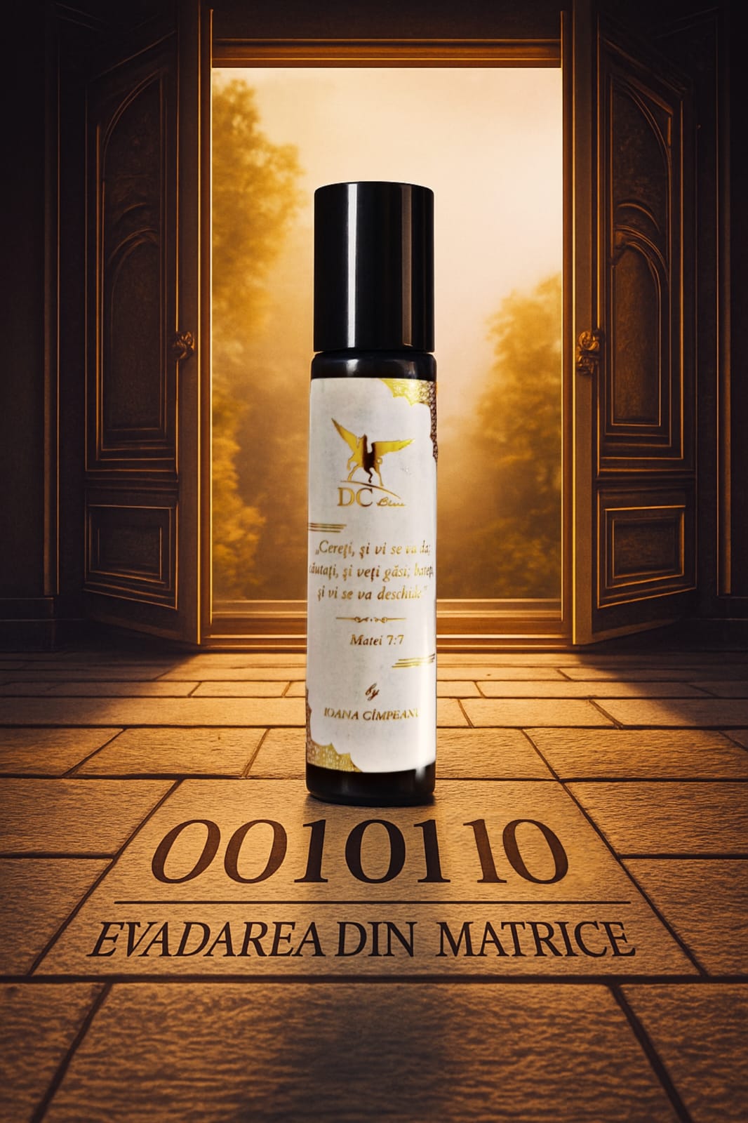Uleiul sacru al Evădarii din Matrice - 0010110 - Deschide ușile închise! - 10 ml