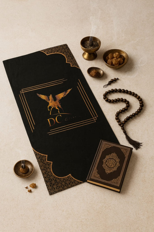 Pânză - covoraș de rugăciune DC Bless - Așează-ți genunchii pe pământ și sufletul în aer!