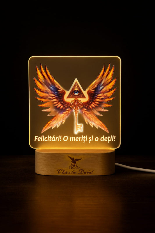 Lampa LED „Cheia lui David” - cod 201