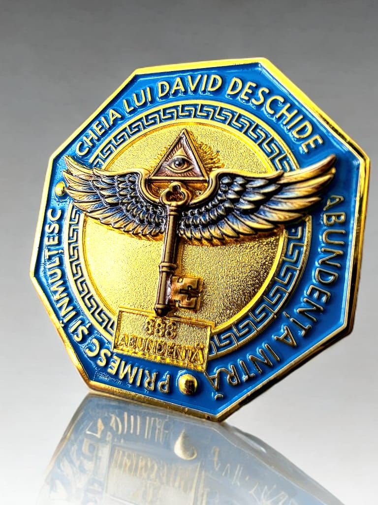 Moneda „Cheia lui David” – Portalul Schimbării în 21 de zile